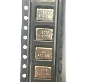 10VNT Aktyvus chip kristalų laikrodžių osciliatoriai, OSC 5*7mm 4 pin 12.288 M 12.288 MHZ Originalus 7050