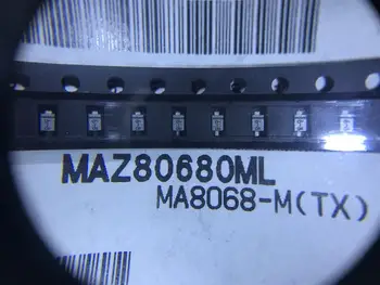 10VNT MAZ80680 MAZ80680ML MA8068-M(TX) ZENER DIODAS 6.8 V 150MW SMINI2 naujas originalus 100% kokybė