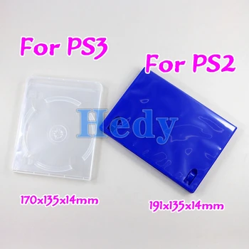 1PC Pakeitimo CD Box Sony PS3 PS2 DVD Atveju Playstation 3 Disko Apsauginį kiautą Priedai