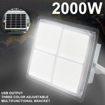 2000W Naujas Didelės Talpos ir Didelės Galios Lauko Kempingas Pagalbos Saulės Baterija Nešiojamas Daugiafunkcinis LED Šviesos Projekcija