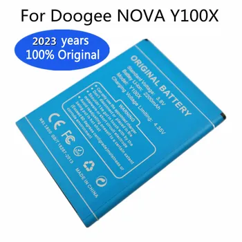2023 metų Nauja originali Baterija DOOGEE NOVA Y100X Mobiliojo Telefono Baterija 2200mAh Aukštos Kokybės Atsarginės Baterijos Pakeitimas