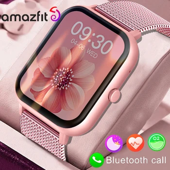 2023 Naujas Amazfit Užsakymą Dial Smartwatch Moterims, Atsparus Vandeniui Laikrodžiai Jutiklinių Juostoje 