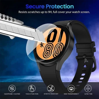 2vnt 9H Premium Grūdintas Stiklas Samsung Galaxy Žiūrėti 6 Watch6 Klasikinis 47mm 43mm 44mm 40mm 5 Smartwatch Screen Protector Filmas