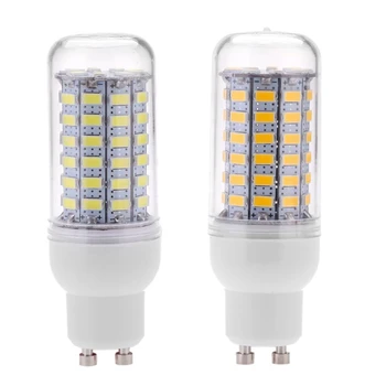 2X GU10 10W 5730 SMD 69, LED Lemputes, LED Kukurūzų Šviesos diodų (LED) Lempos Energijos Taupymo 360 Laipsnių 200-240V Balta ir Šilta Balta