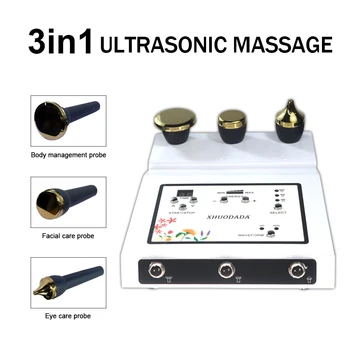 3 1. Ultragarsinis Veido Mašina Vietoje Šalinimo Anti-Senėjimo Veido Massager 