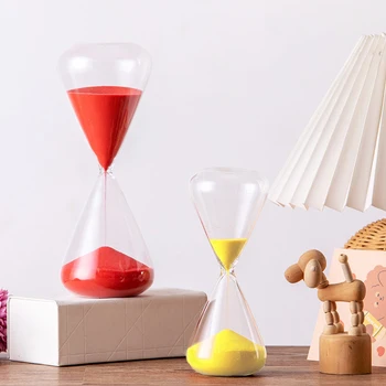 30 Minučių Kūrybos Smėlio Laikrodis Laikmatis Virtuvės Įrankiai Biuro Kambarį Tyrimą, Namų Dekoracijas, Namų Apyvokos Daiktai, Stiklo Sandglass Dovana