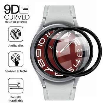 3D Išlenkti Screen Protector For Samsung Galaxy Žiūrėti 6 5 40mm 44mm Watch5 Pro 45mm Žiūrėti 6 Klasikinis 47mm Apsauginės Plėvelės Ne Stiklo