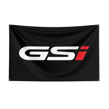3X5FT GSIs Vėliavos Poliesterio Spausdinami Lenktynių Automobilių Reklama Už Dekoro ft Vėliavos Dekoro,vėliavos Apdailos Banner Vėliavos Banner