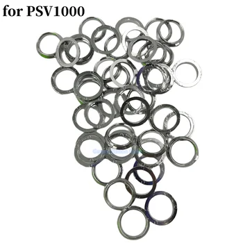 50pcs Naujų Sidabro Žiedas pakeisti PSV 1000 PSV1000 LCD Ekranas Len apie PS Vita PSV1000 Žaidimų Konsolės atsarginės dalys