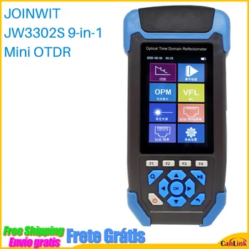 9-in-1 Mini OTDR JOINWIT JW3302S 1310nm/1550nm 22/20dB +OPM Built-in 10 mw VFL +RJ45 +Renginio Žemėlapį Šviesos šaltinis 60KM
