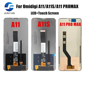 A11 S 100% Originalus LCD Ekranas + Touch Ekranas skaitmeninis keitiklis Asamblėjos skaitmeninis keitiklis Skirtas UMIDIGI A11S A11 A11 PRO MAX