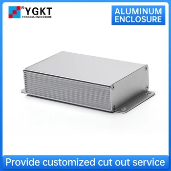 Aliuminio projekto lauke eksperimentinė įranga išsklaidyti šilumą karšto išspaudimo (ekstruzijos), būsto ir elektroninių prietaisų užsakymą talpyklos J11 66*27mm