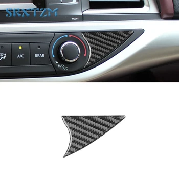 Anglies Pluošto Automobilių Oro Kondicionavimo Mygtuką Dangtelio Lipdukas Toyota Highlander 2015-2018 Auto Reikmenys, Interjero