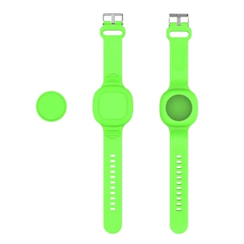 Anti-lost Braceletsfor SmartTag Minkšto Silikono Apyrankė Laikrodžio Juosta, atsparus Vandeniui Apsauginis Korpuso Dangčio Laikiklis Reguliuojamas