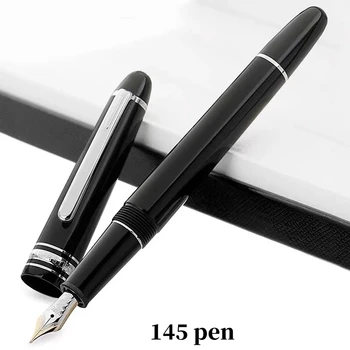 aukštos kokybės Juoda 145 MB Roller ball pen / Fontanas pen / tušinukas verslo biuro reikmenys prabanga monte rašalo rašikliai