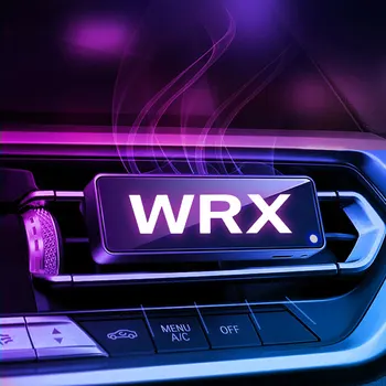 Automobilių oro išleidimo aromaterapija kvepalai žėrintis spalvotu LED atmosfera šviesą Subaru WRX Automobilių Reikmenys