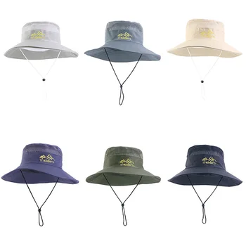 Bucket Hat Vyrų Žvejybos Skrybėlę Vasarą, Lauke, Saulės, Skrybėlę, Kvėpuojantis Net Dangtelis nuo Saulės Skrybėlę JDPM-54
