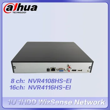 Dahua NVR 8/16CH NVR4108HS-EI NVR4116HS-EI Kompaktiškas 1U 1HDD WizSense Tinklo Vaizdo įrašymo