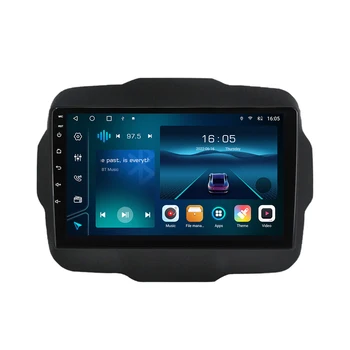 DamaoTek Android 12.0 jutiklinių Automobilių Vaizdo Grotuvas Jeep Renegade 2014 - 2018 Radijo, GPS Belaidžio CarPlay WIFI 4G