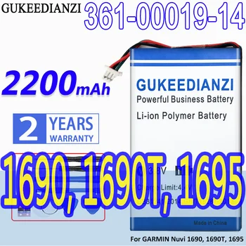Didelės Talpos GUKEEDIANZI Baterija 361-00019-14(19-11) 2200mAh GARMIN Nuvi 1690, 1690T, 1695