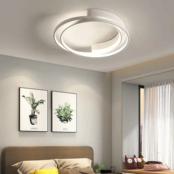 Du kartus Žiedų LED Šviestuvo dega Gyvenamasis Kambarys, Valgomasis, Miegamasis, Studijų Virtuvės Patalpų Apšvietimas Pritemdomi Namų Deco Lempos