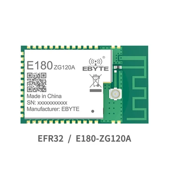 EFR32 Zigbee RF Modulis 2.40 GHz 20dBm 1km E180-ZG120A Belaidis siųstuvas-imtuvas Siųstuvas, Imtuvo PCB IPEX Antenos SMD