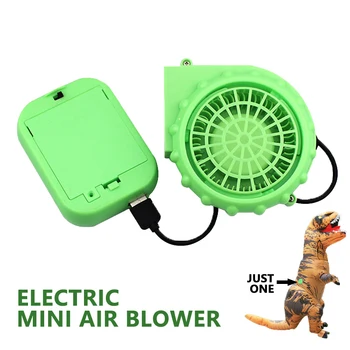 Elektrinis Mini Oro Pūstuvas Pripučiamas Žaislas Kostiumas Pripučiami Šilumos Išsklaidymo Įrankis Nešiojamų Surinkti Pripučiami Plaukų Džiovintuvas