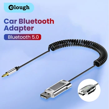 Elough Bluetooth Aux Adapteris Bevielio Automobilio 
