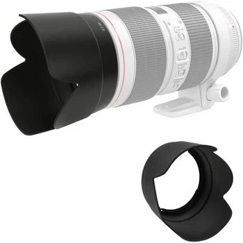 ET-86 Juodo Plastiko Objektyvo Gaubtą, Canon EF 70-200mm f2.8 YRA Fotoaparato Objektyvo