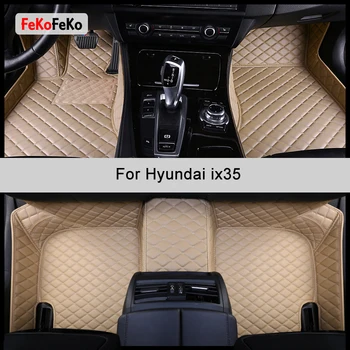 FeKoFeKo Custom Automobilių Grindų Kilimėliai Hyundai Ix35 Auto Reikmenys Koja Kilimas