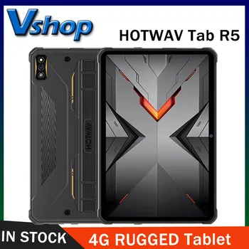 HOTWAV Tab R5 Tvirtas Tablet 10.1 colių 4GB+64GB 15600mAh Android 12.0 MT6762 Paramos Dual SIM / WiFi / BT Pasaulio Versija Tablet
