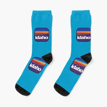 Idaho Sawtooths Kojinės Kojinės vyrams nustatyti medvilnės kojinės vyrų, Moterų kojinės