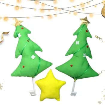 Kalėdų Eglutė Automobilių Kostiumas Rinkinys Pliušinis Star Nosies Ir Medžių Transporto Priemonės 