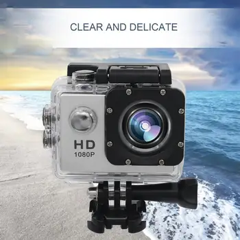 Kamera Aukšto Aiškumo Daugiafunkcinis 2.0 colių Povandeninis Vandeniui Vaizdo įrašymo Sporto