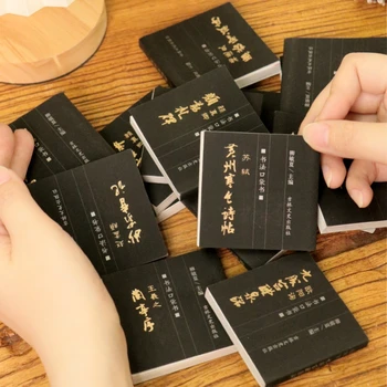 Kinijos Ouyang Xun Teptuku Pen Copybook Oficialus Scenarijų Veikia Scenarijų Kaligrafija Knygos Nešiojamų Kišenės Copybook Akmens Užrašas