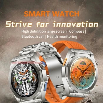 Kompasas Smartwatch NFC Moterų, Vyrų Naujas Smart Žiūrėti 2023 Už Xiaomi 