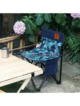 Lauko sulankstomoji kėdė nešiojamų meno tapyba, eskizas, kėdė, žvejyba, kempingas grilis paplūdimio kėdės atlošas ponis baro taburetės
