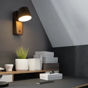 LED siena lempos, modernus minimalistinio TV, sofa fono sienos lempos miegamojo lovos įėjimo balkono sienos lempos