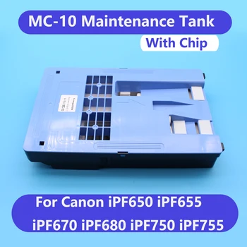 MC-10 MC 10 Išlaikymo Bakas Su Chip Canon IPF671 IPF681 IPF771 IPF781 IPF786 IPF670 IPF680 IPF770 IPF685 IPF785 Spausdintuvą
