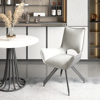 moderni valgomojo kėdė laisvalaikio išmatos Kambarį meno Paprasta Kūrybinių Mados Šviesos prabanga valgomojo kėdės Šiaurės šalių Virtuvės baldai