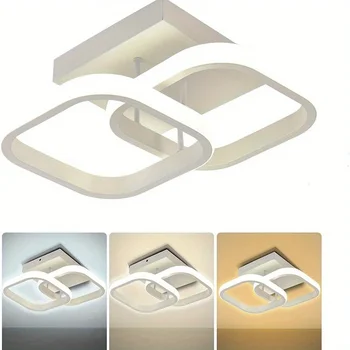 ModernLed šviesos rungtynių su šaltu/šiltu/dienos šviesa 3 spalvos temperatūra perjungiamos šviesos įterptųjų montavimas koridoriaus miegamieji