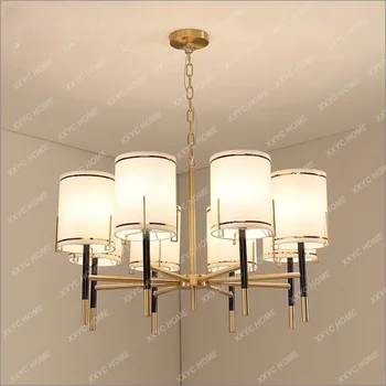Modernus Naujas Kinų Stiliaus Šviestuvo Lempos į Kambarį Paprastą Modelį Kambarys Žalvario, Valgomasis, Miegamasis Lempos