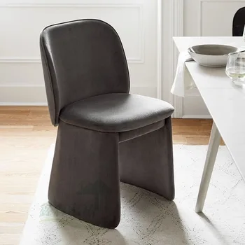 Modernus Nordic Akcentas Valgomojo Kėdės Atsipalaiduoti Kėdžių Atlošas gyvenamojo Kambario, Valgomojo Kėdės Tuštybės Stoelen Prabangūs Baldai YX50DC