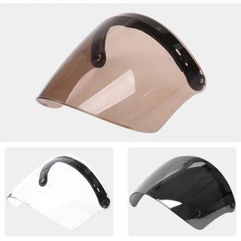 Motociklo, Šalmo Antveidis Shield 3-Snap Dizaino Atidaryti Veido Šalmo Antveidis Dovana Motociklų Entuziastai Dropship