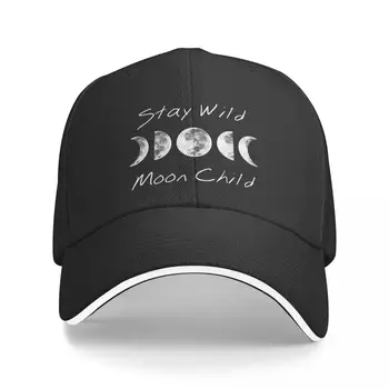 Naujas Likti Laukinis Mėnulis Vaikų Beisbolo kepuraitę boonie skrybėlės, kepurės custom Bžūp Moterų Vyrų