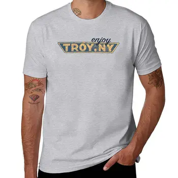 Naujas Mėgautis Troy: T-Shirt užsakymą marškinėliai black marškinėliai t-shirts vyras mens didelis ir aukštas, t marškiniai