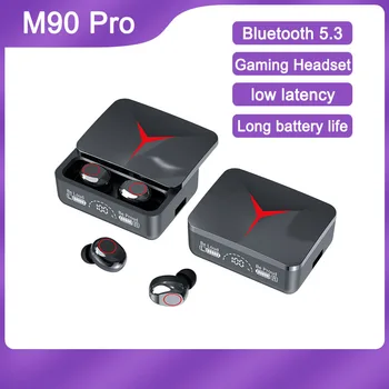 Naujas TWS M90 Bluetooth 5.3 Ausinės Belaidės Ausinės, Touch Control Žaidimų Ausinės Stereo Garso Triukšmo Mažinimas Su Mic