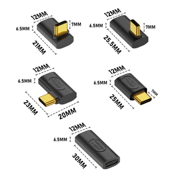 NCHTEK USB4.0 40Gbps 240W USB C C Tipo PD Adapteris Keitiklis 8K@60Hz USB-C Duomenų OTG Adapteris / 1PCS