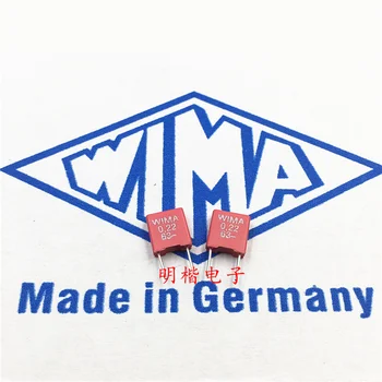 Nemokamas Pristatymas 10vnt/30pcs WIMA Vokietija kondensatorius MKS2 63V 0.22 UF 63V224 220nf P=5mm
