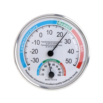 Nešiojamų Analoginis Termometras Su Drėgmėmačiu Temperatūros Drėgmės Matuoklis Daviklis